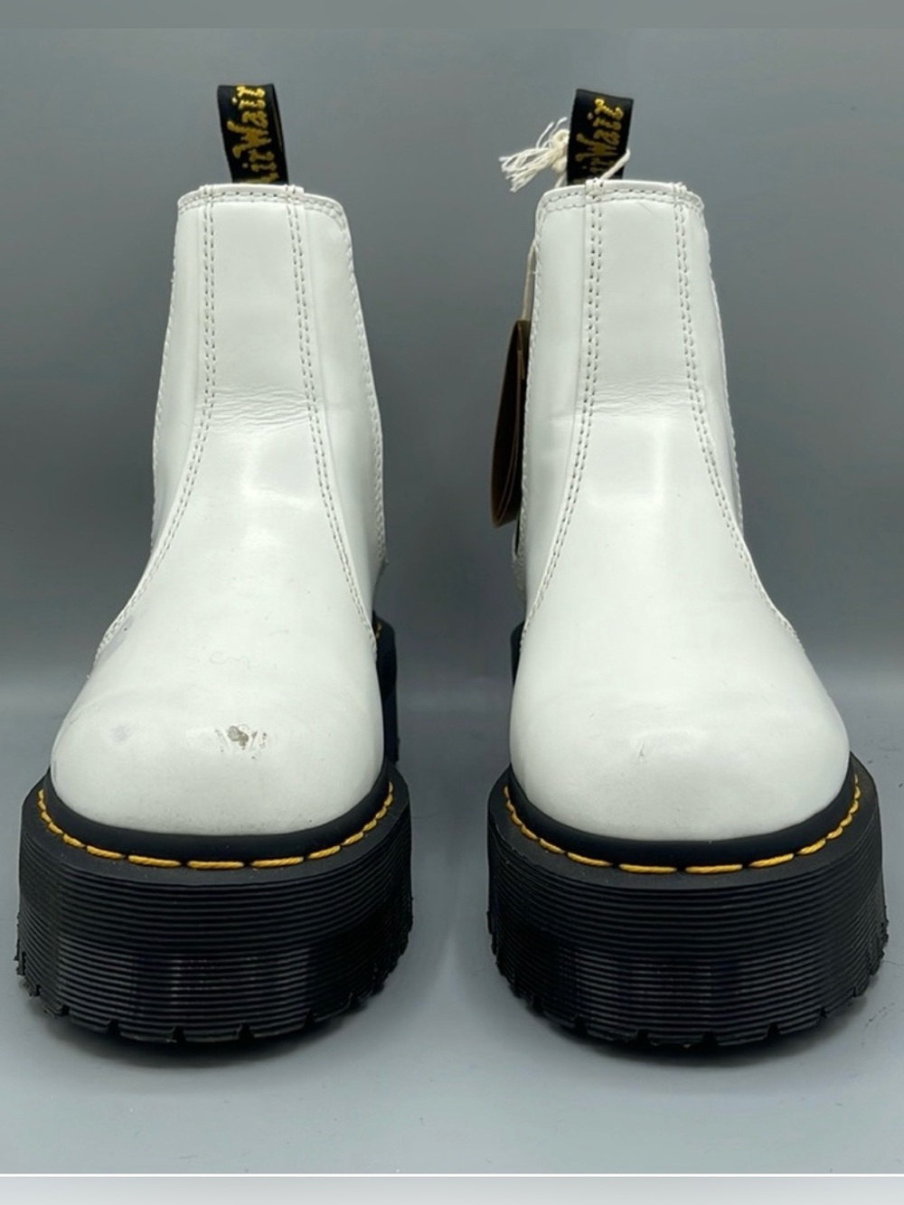 2976 Quad Smooth Leather Platform Chelsea Boots